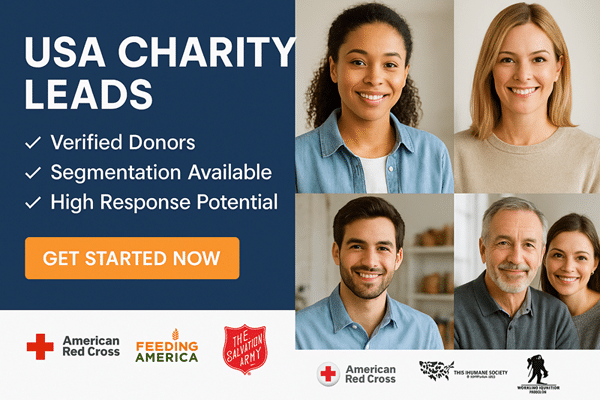 charity leads donors