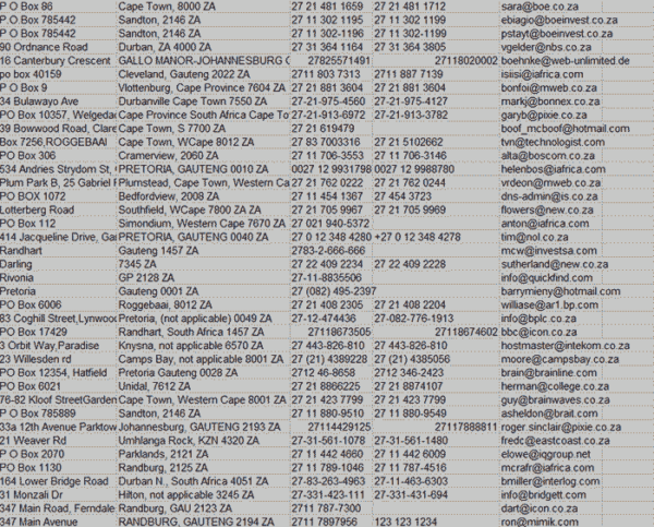 South Africa Business Database - Image 3