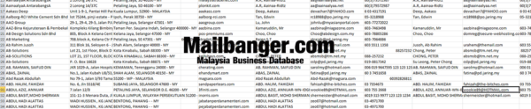 Malaysia Business Database - Image 3