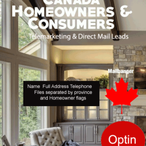 Canada Homeowners list