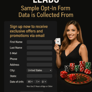 Online Gambling Leads