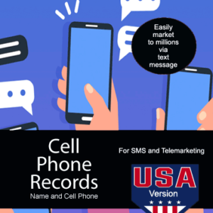 2021 USA 23 Million Consumer Cell Phone numbers - Premium Edition ...