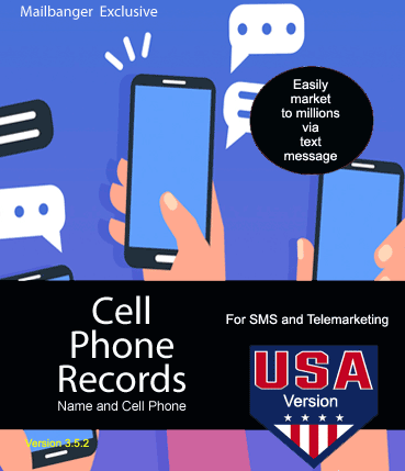 USA Cell phone numbers database